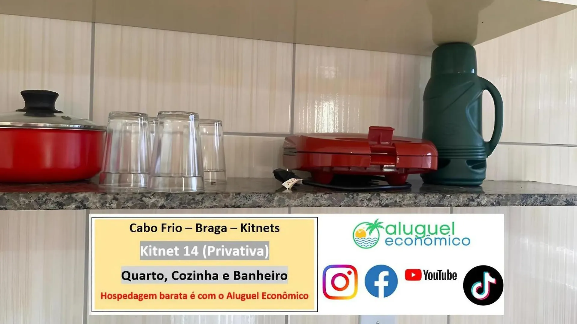 Cabo Frio - Braga - Kitnets - Aluguel Economico Appartement