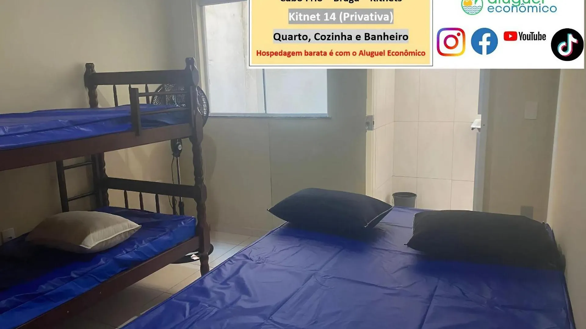 Cabo Frio - Braga - Kitnets - Aluguel Economico Appartement