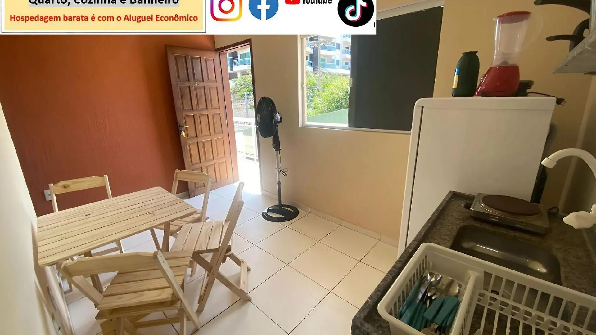 Cabo Frio - Braga - Kitnets - Aluguel Economico Appartement Cabo Frio