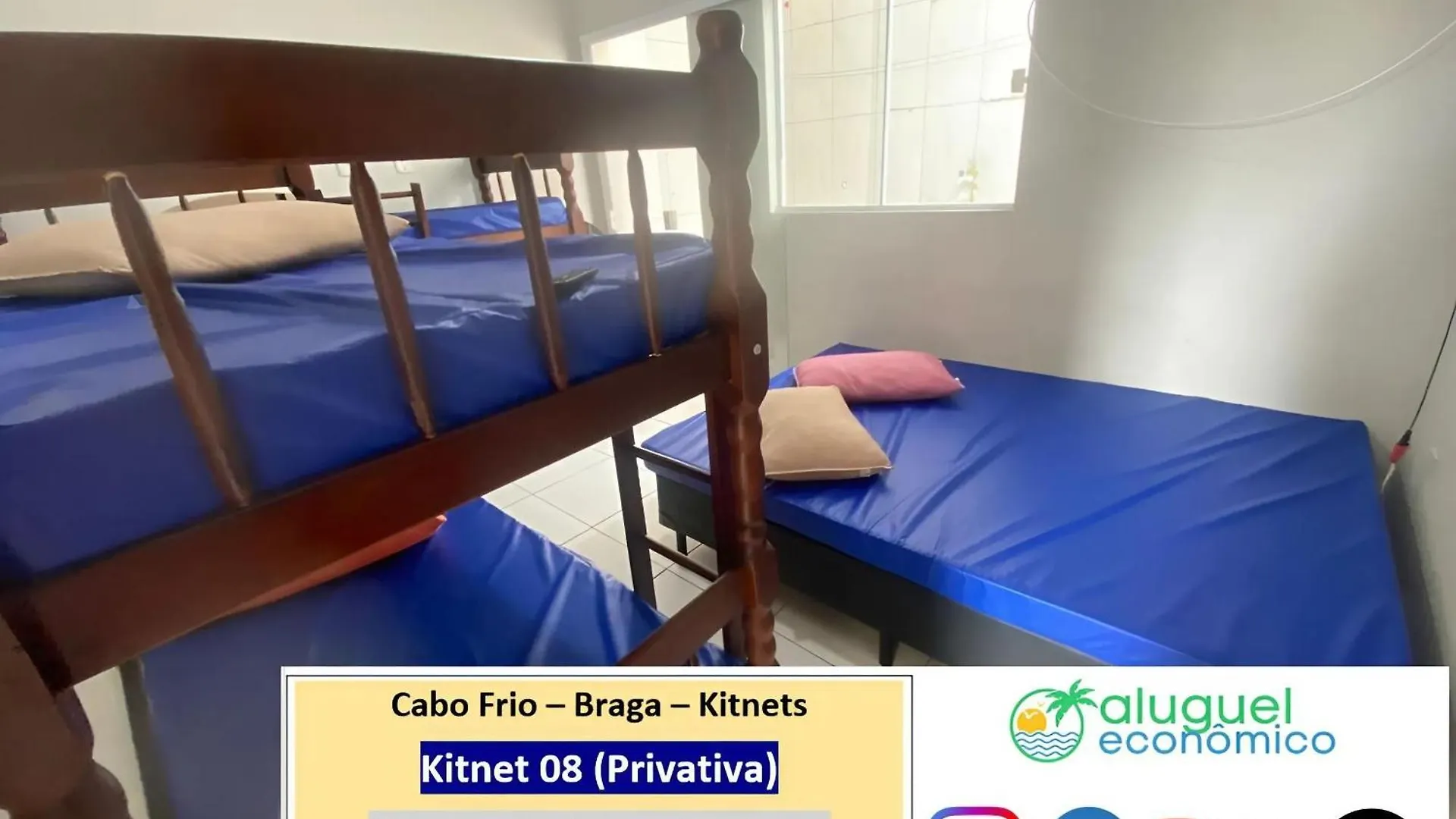 Cabo Frio - Braga - Kitnets - Aluguel Economico Appartement