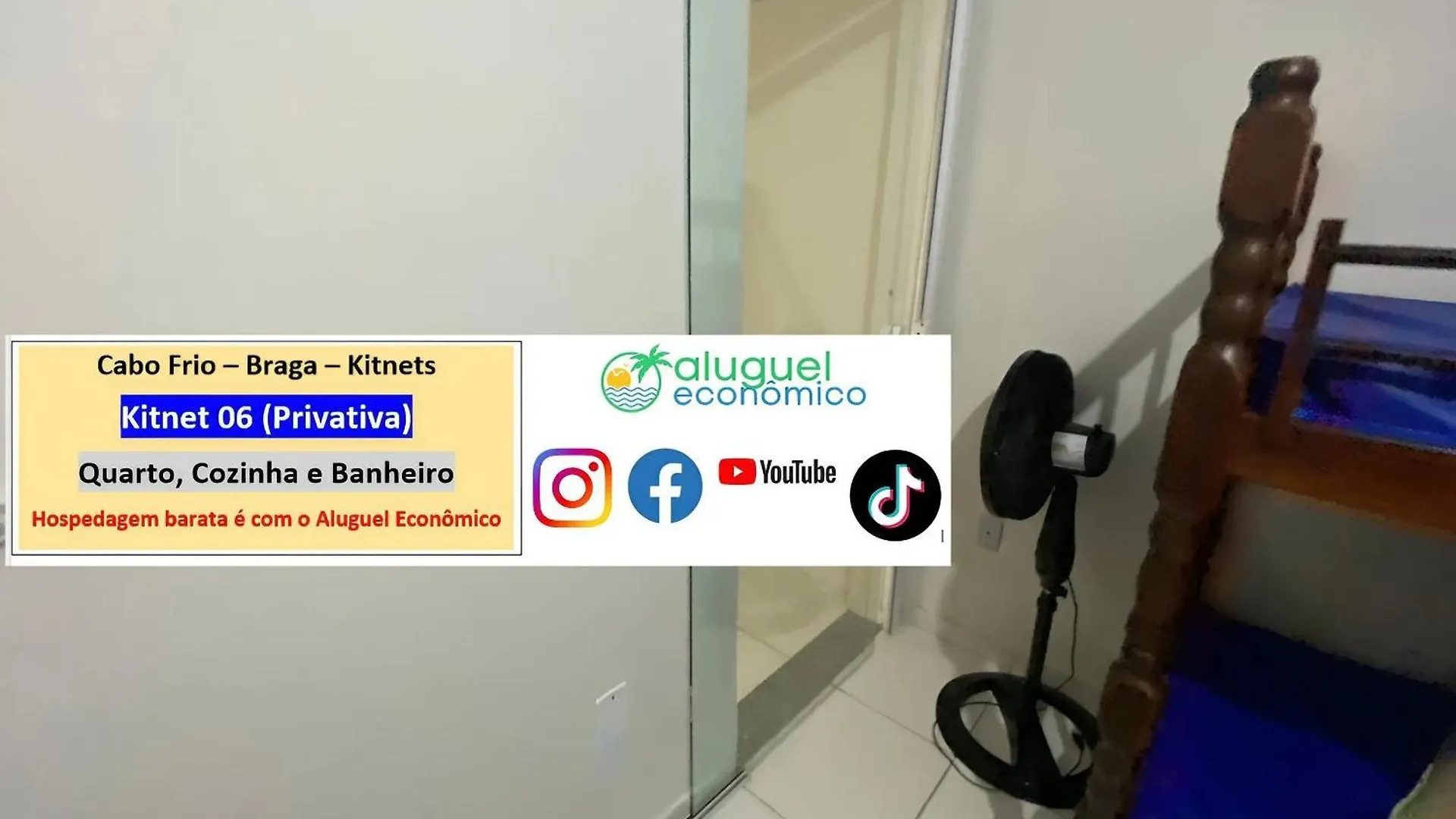 Cabo Frio - Braga - Kitnets - Aluguel Economico Appartement 0*, Cabo Frio Brazilië